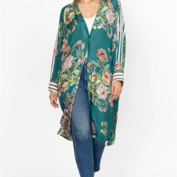 Johnny Was Romano flower harmony kimono plus size 2X - Picture 5 of 8